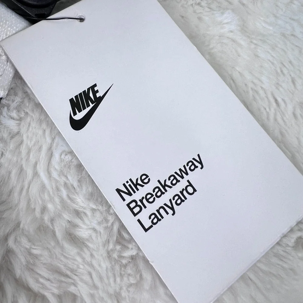 Nike‎ Breakaway Lanyard Black White Two Tone N.100.4565.010.NS New